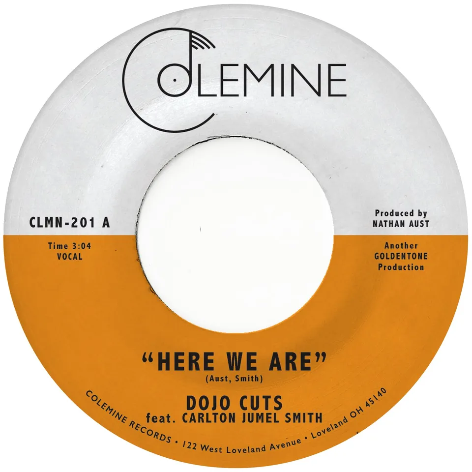Dojo Cuts Here We Are 7" coke klar vinyl soul