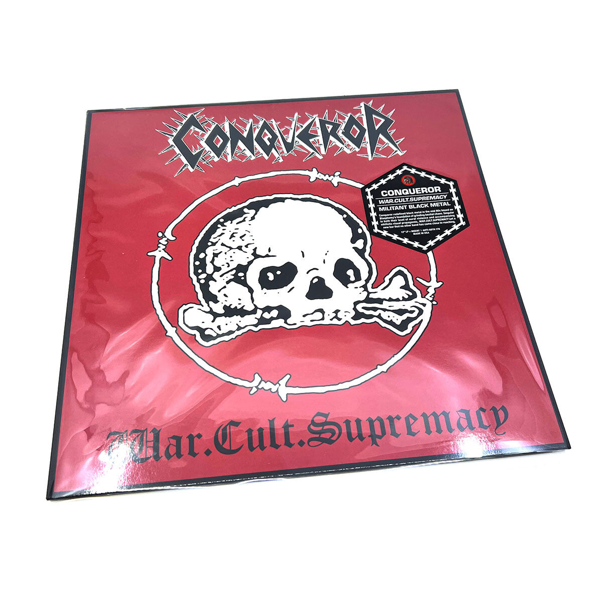 Conqueror War Cult Supremacy LP vinyl black death metal