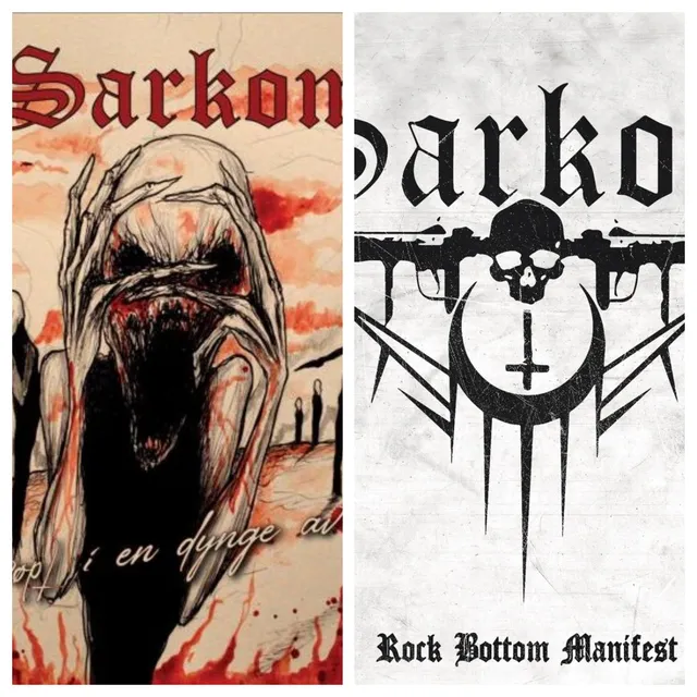 Sarkom Svøpt Rock Bottom Manifest 7"EP pakke