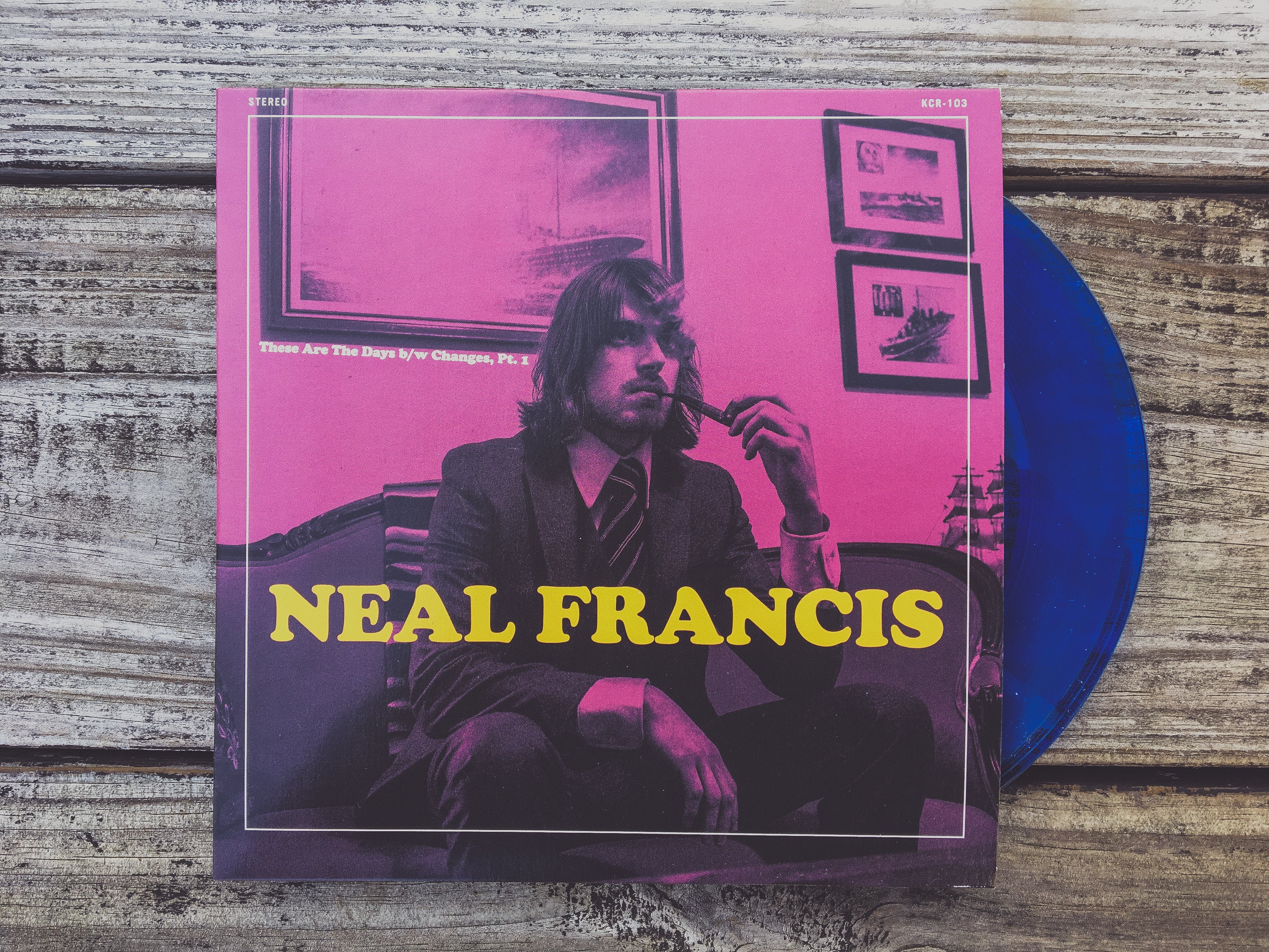 Neal Francis These Are The Days 7-tommer svart vinyl