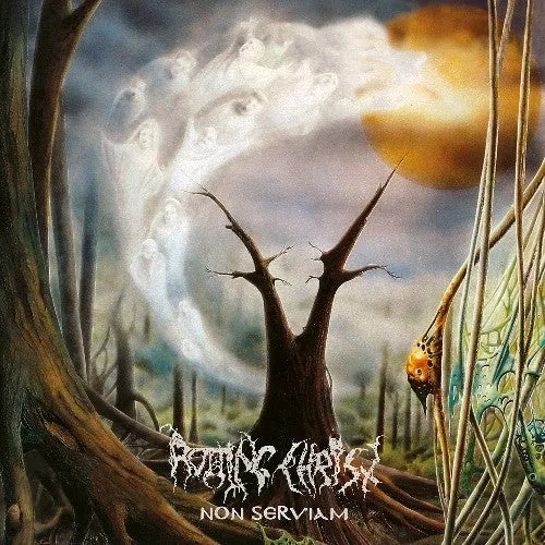 Rotting Christ Non Serviam LP rød vinyl 200 ex