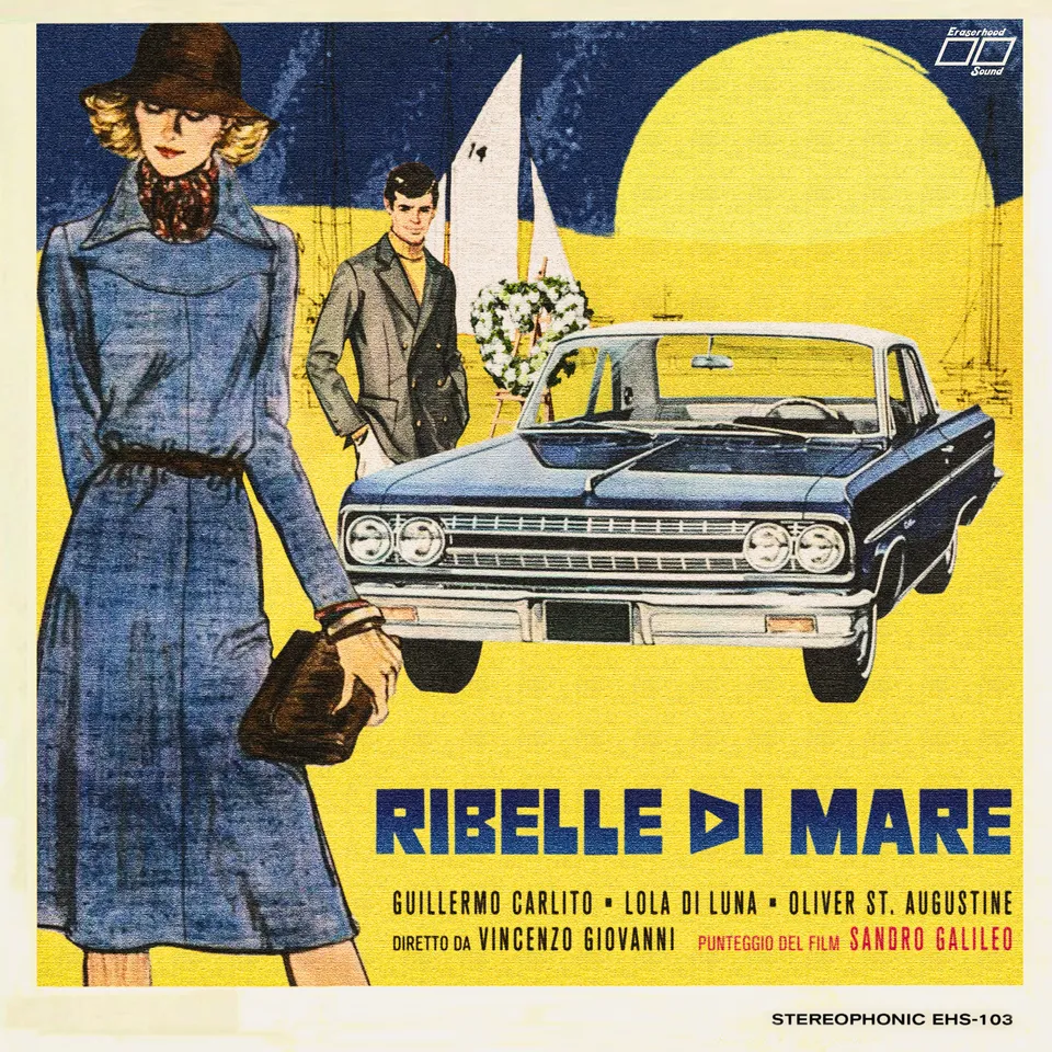 Sandro Galileo Ribelle Di Mare vinylplate LP rosa