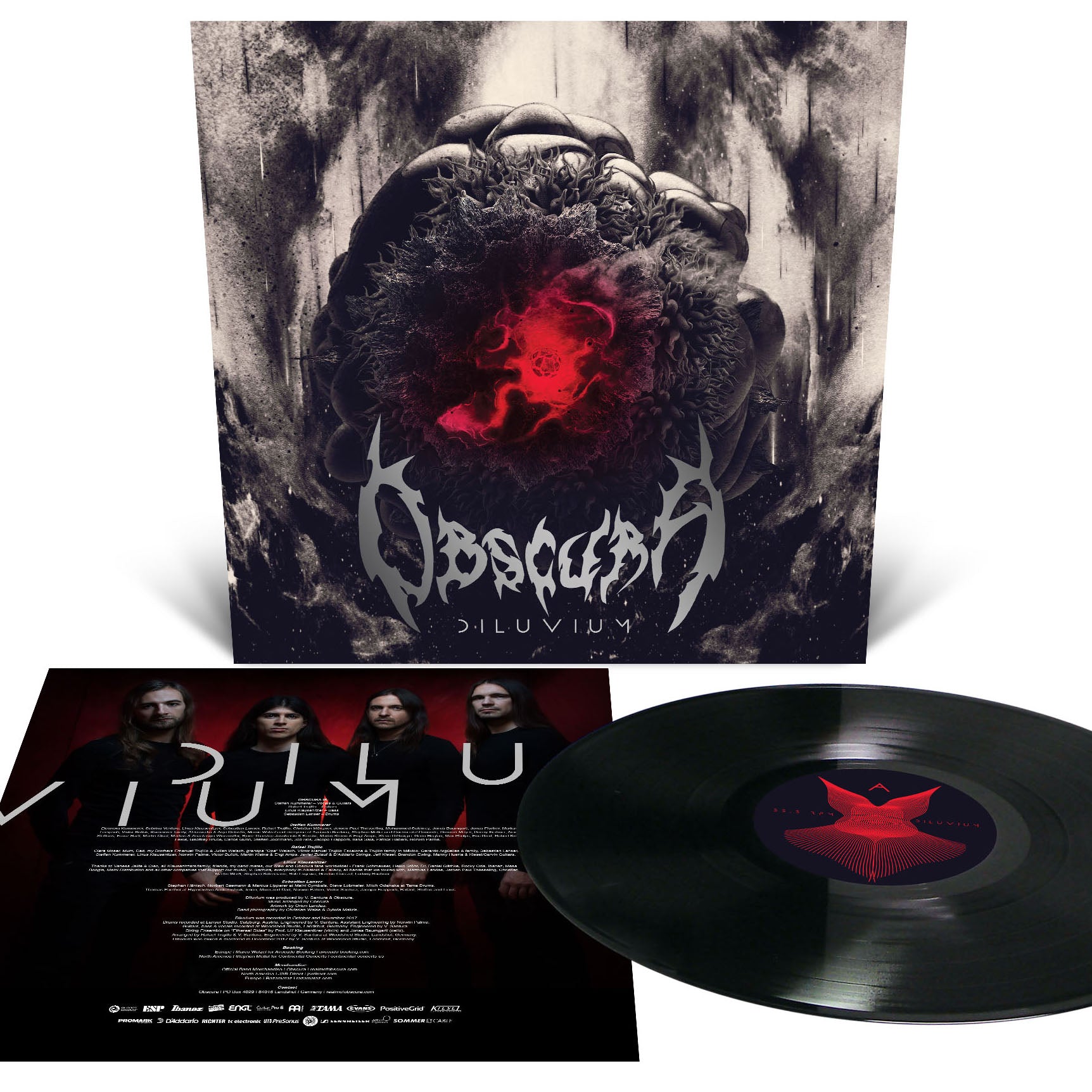 Obscura Diluvium LP vinyl progressiv death metal