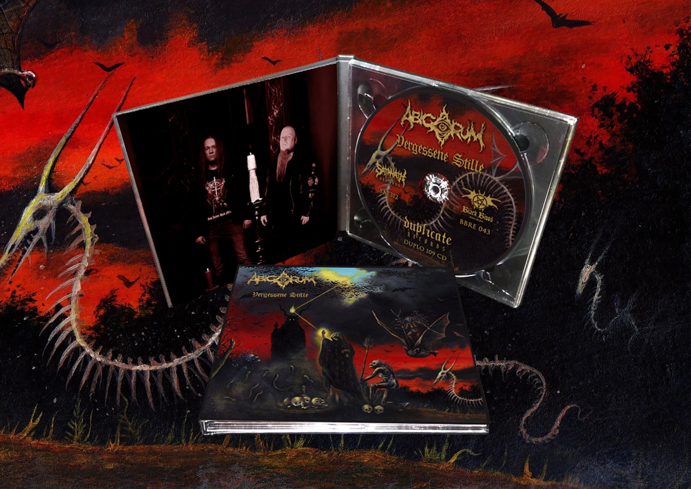 Abigorum Vergessene Stille CD digibook begrenset