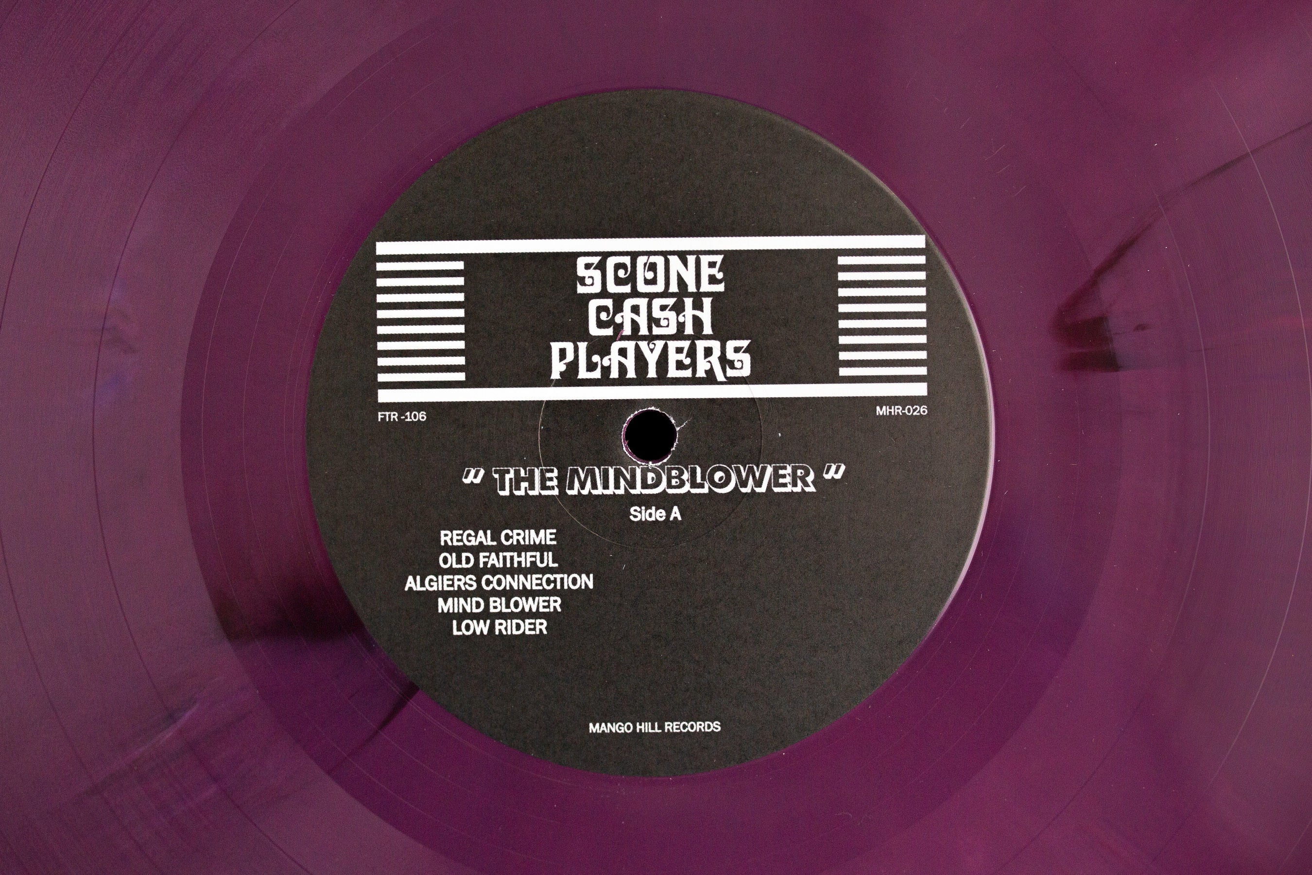 Scone Cash Players The Mind Blower LP signert fargevinyl