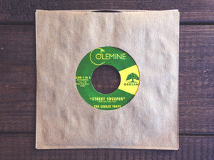 The Grease Traps Street Sweeper vinylsingel 7" svart