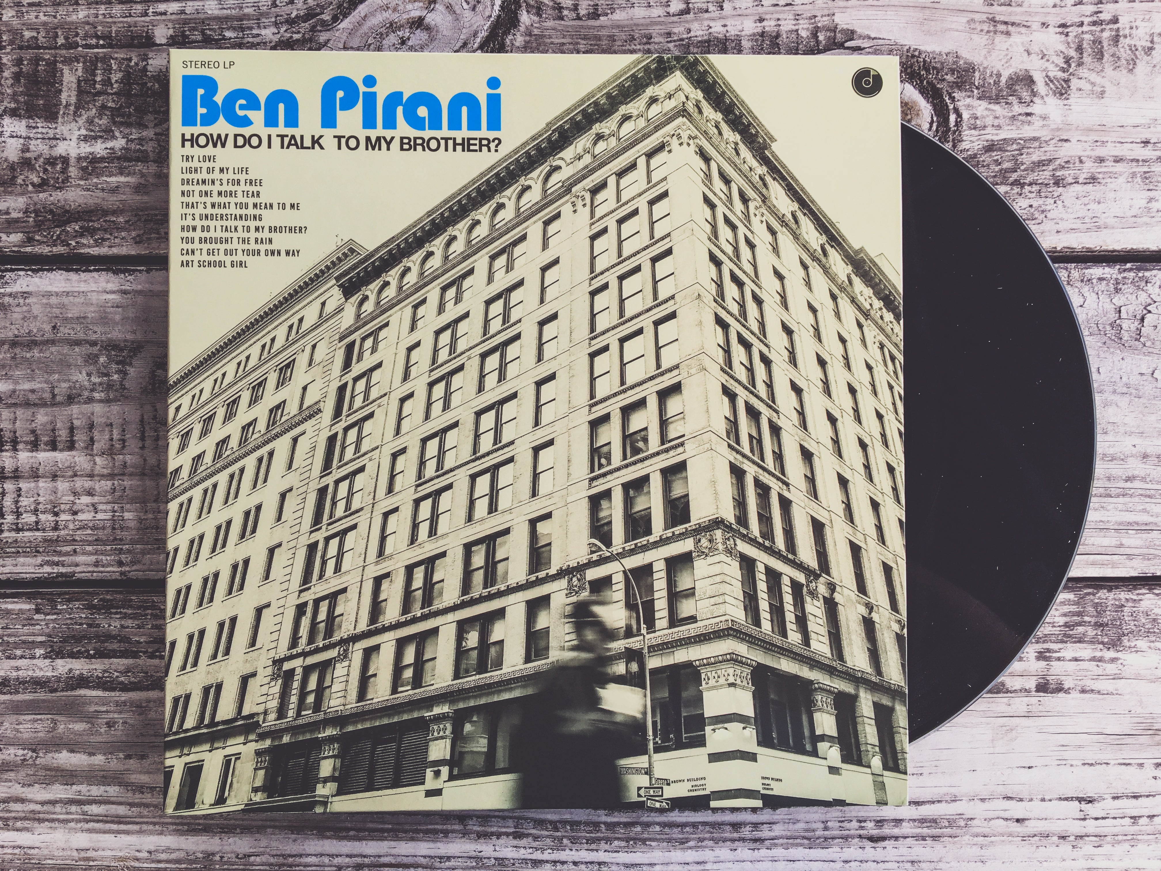 Colemine Ben Pirani How Do I Talk To My Brother LP farget soul