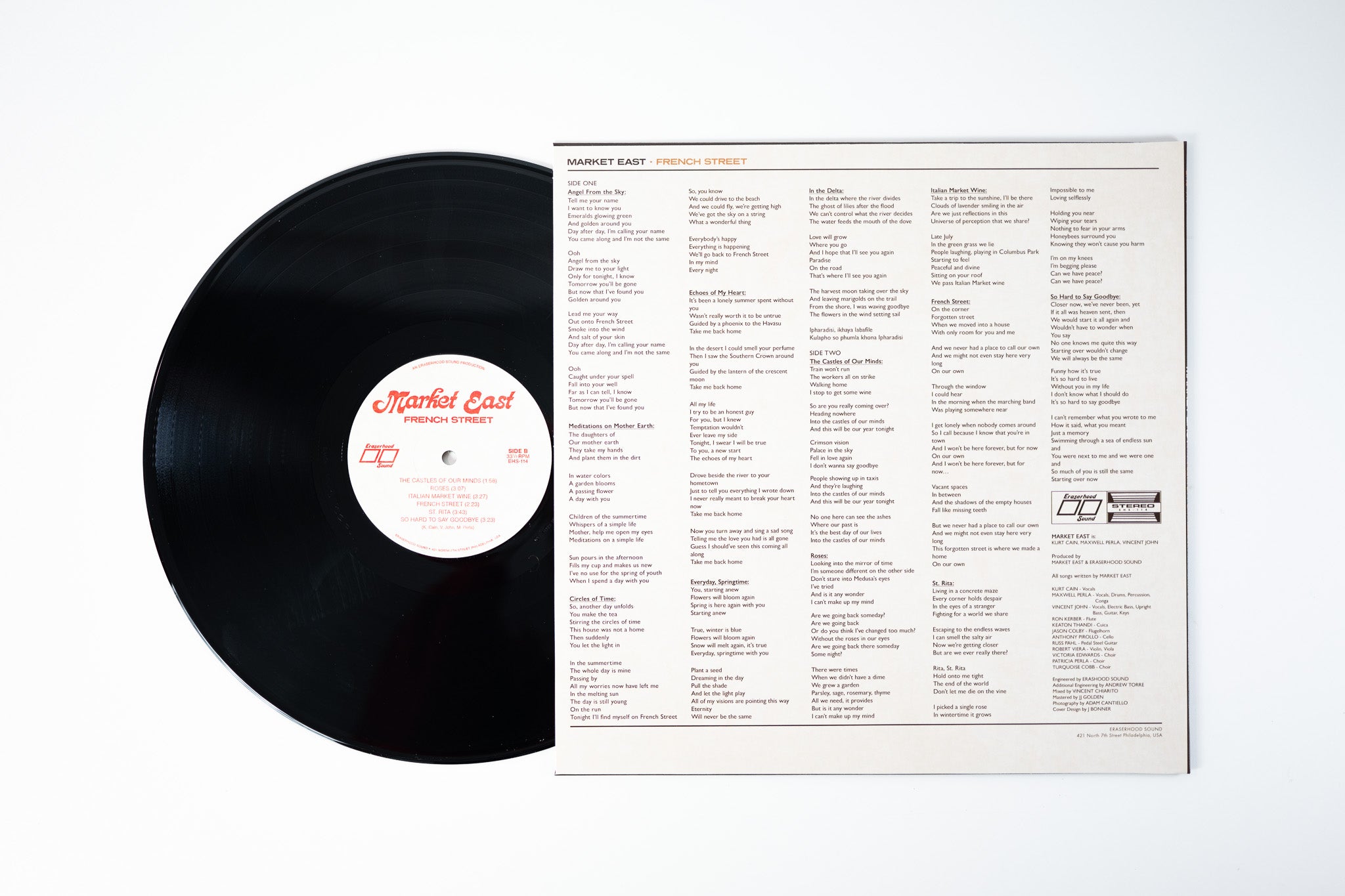 Market East French Street vinyl LP svart soul