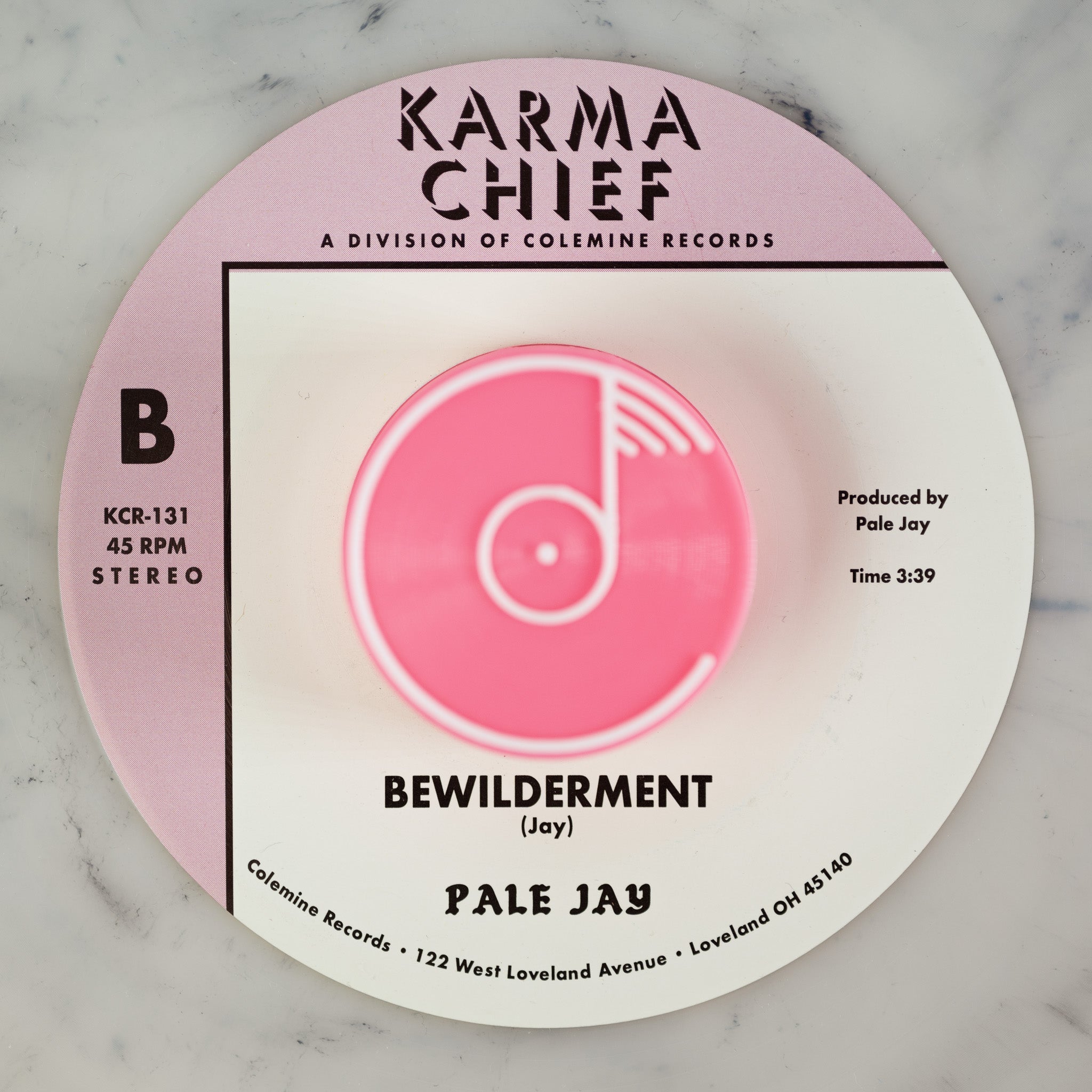 Pale Jay In Your Corner Bewilderment vinylsingel swirl soul