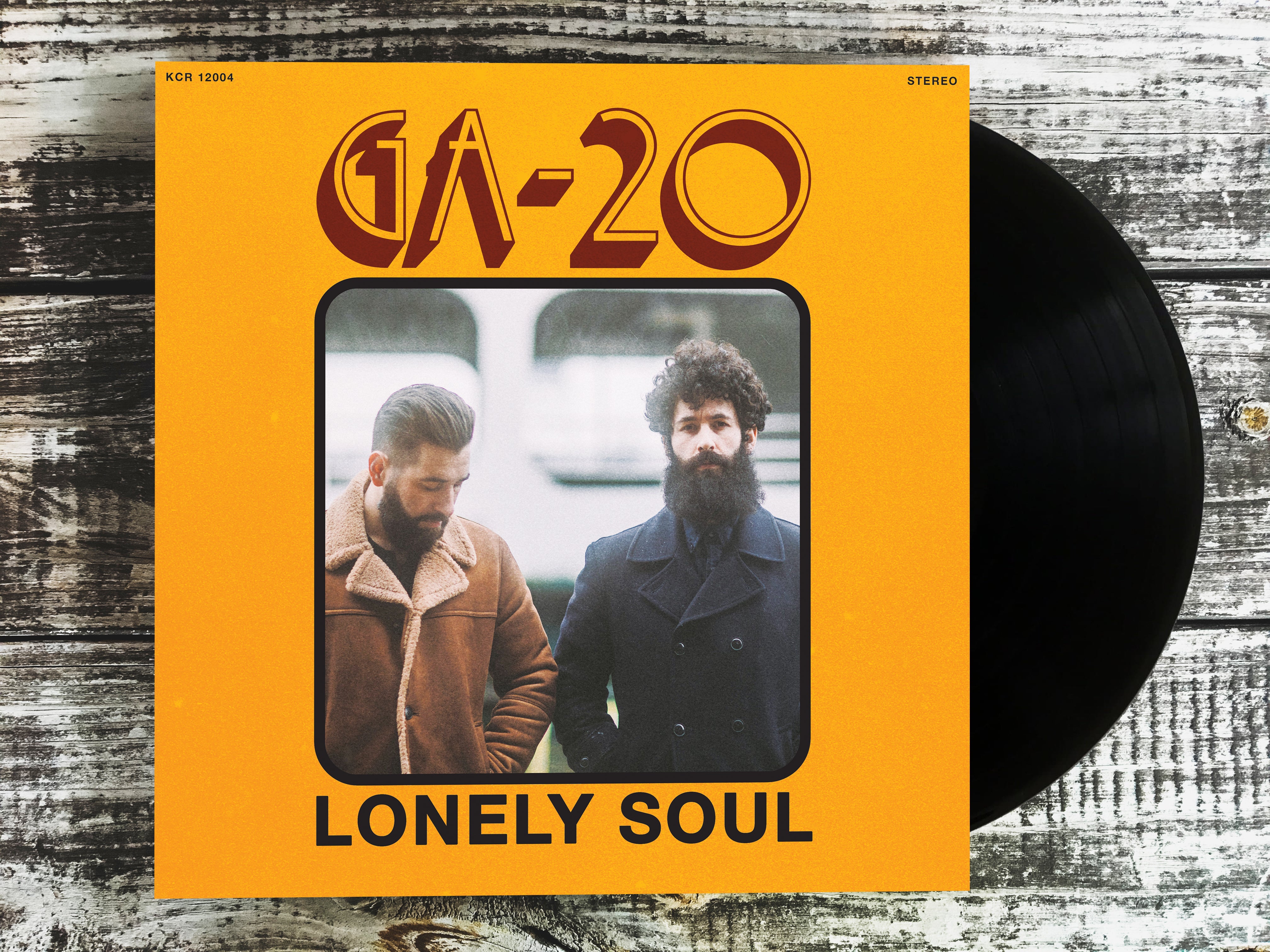 GA-20 Lonely Soul LP vinylplate blå vinyl blues