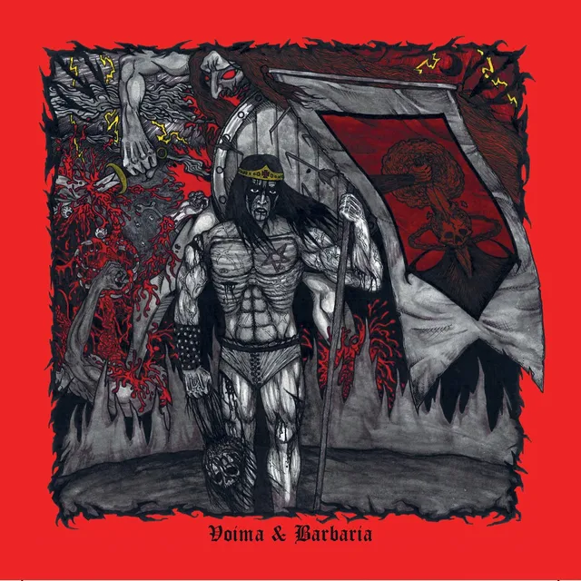 Huoripukki Voima & Barbaria LP svart vinyl