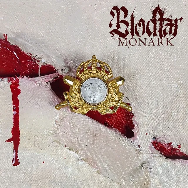 Blodtår Monark CD jewel case 8-siders hefte