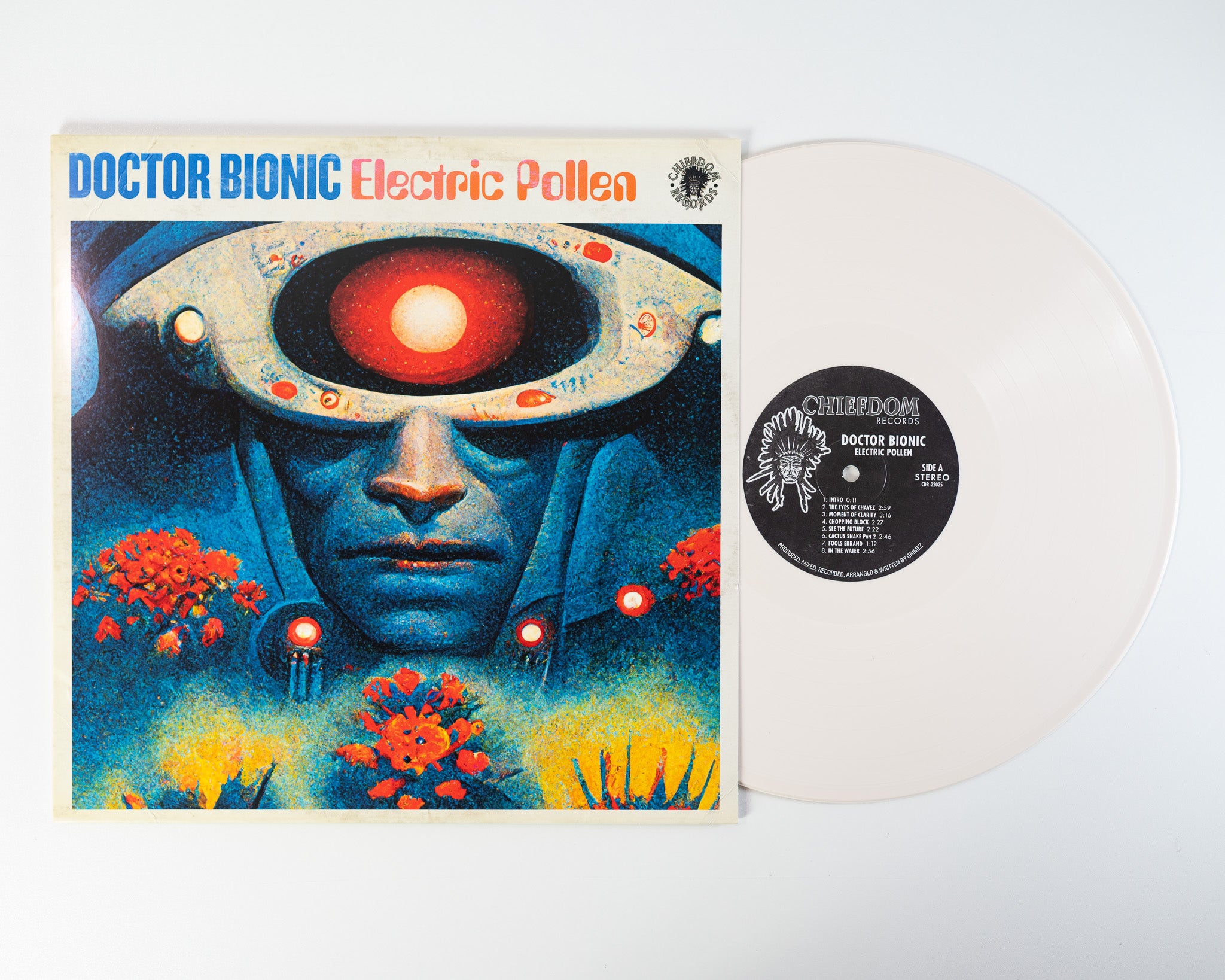 Doctor Bionic Electric Pollen vinyl LP blå