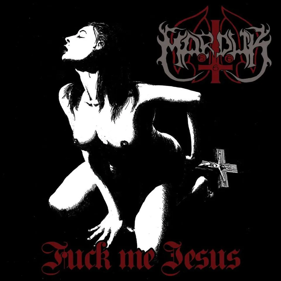 Marduk Fuck Me Jesus MLP svart vinyl