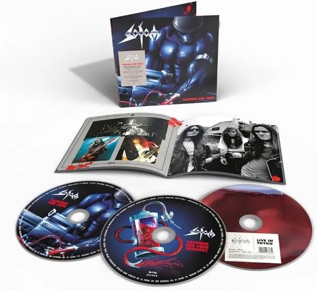 Sodom Tapping The Vein 3CD thrash metal