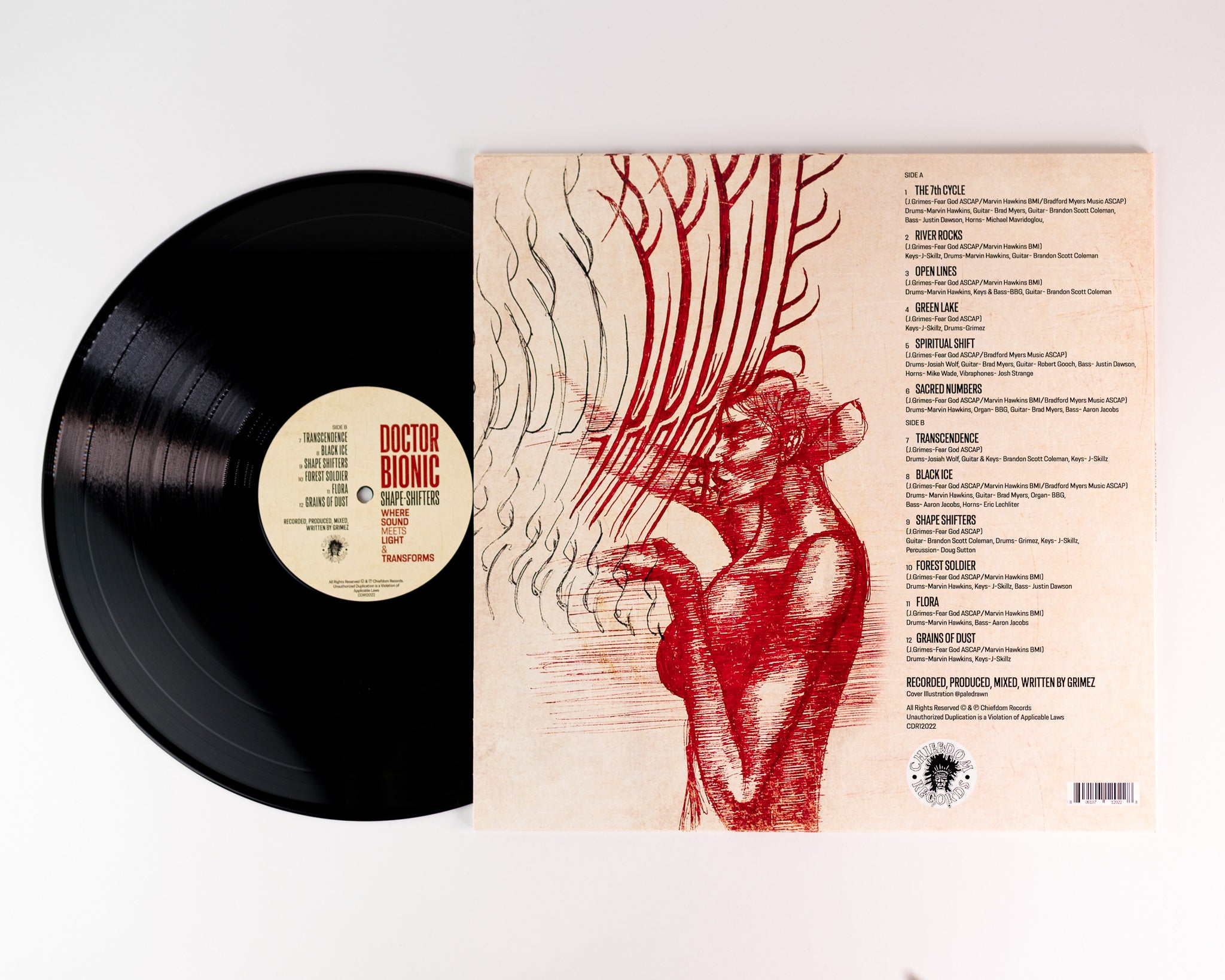 Doctor Bionic Shape Shifters LP vinyl