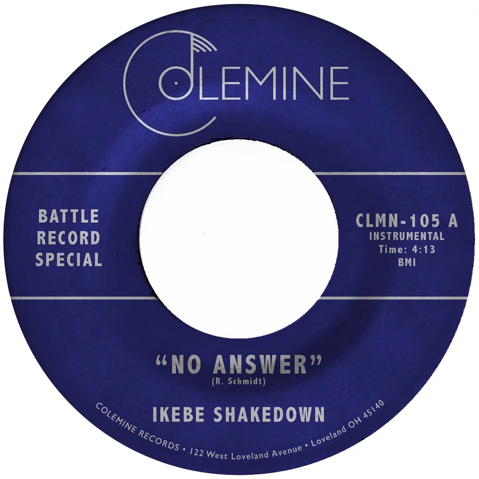 Ikebe Shakedown No Answer 7-tommer klar vinyl funk