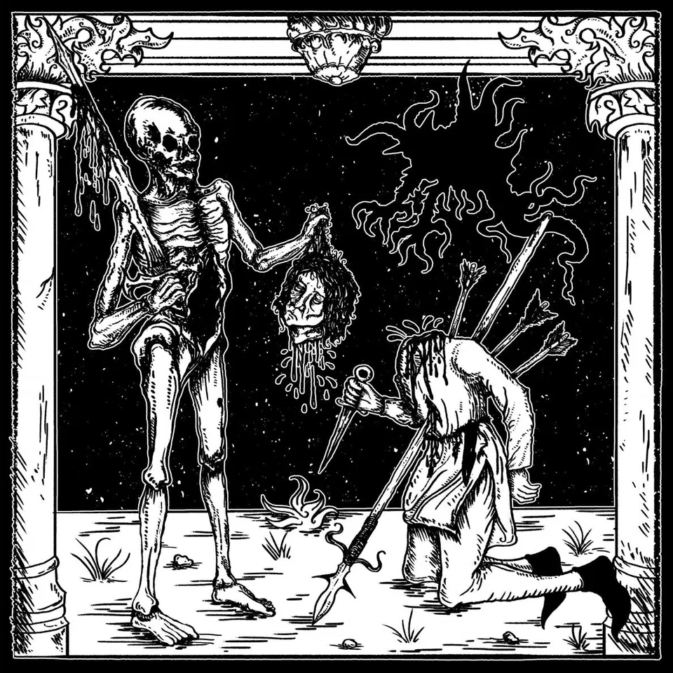 Oppressive Descent Sulfuric Wrath LP svart vinyl 180g