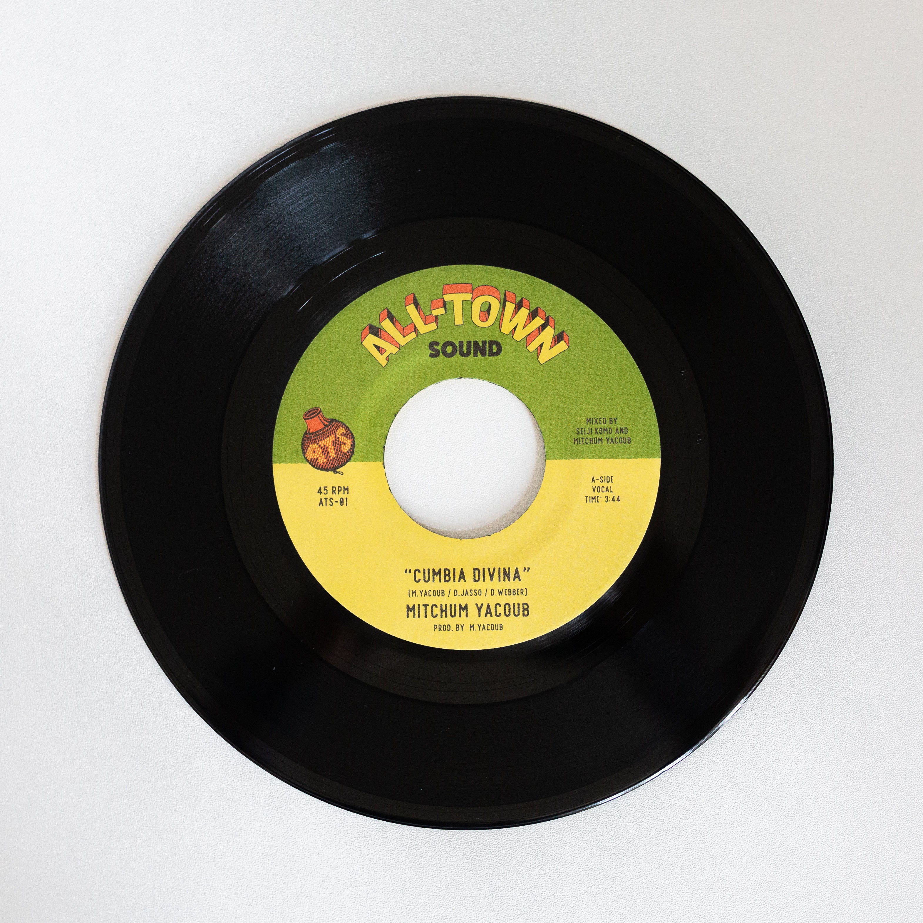 Mitchum Yacoub Cumbia Divina 7-tommer rød cumbia