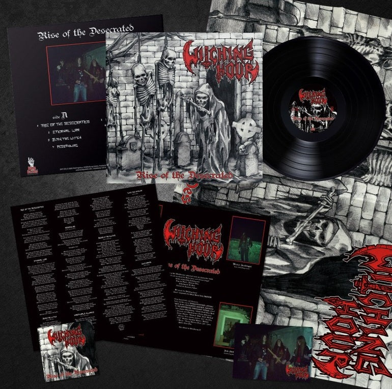 Witching Hour Rise of the Desecrated LP svart vinyl