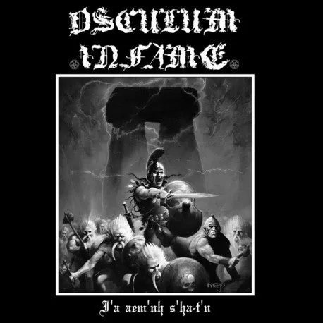 Osculum Infame I'a Aem'nh S'ha-t'n LP svart vinyl