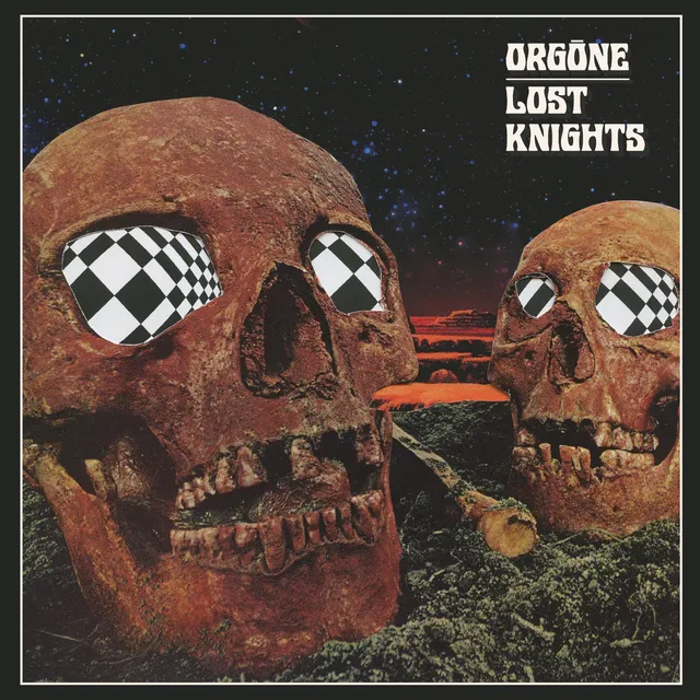 Orgone Lost Knights vinylplate hvit svart marbled LP