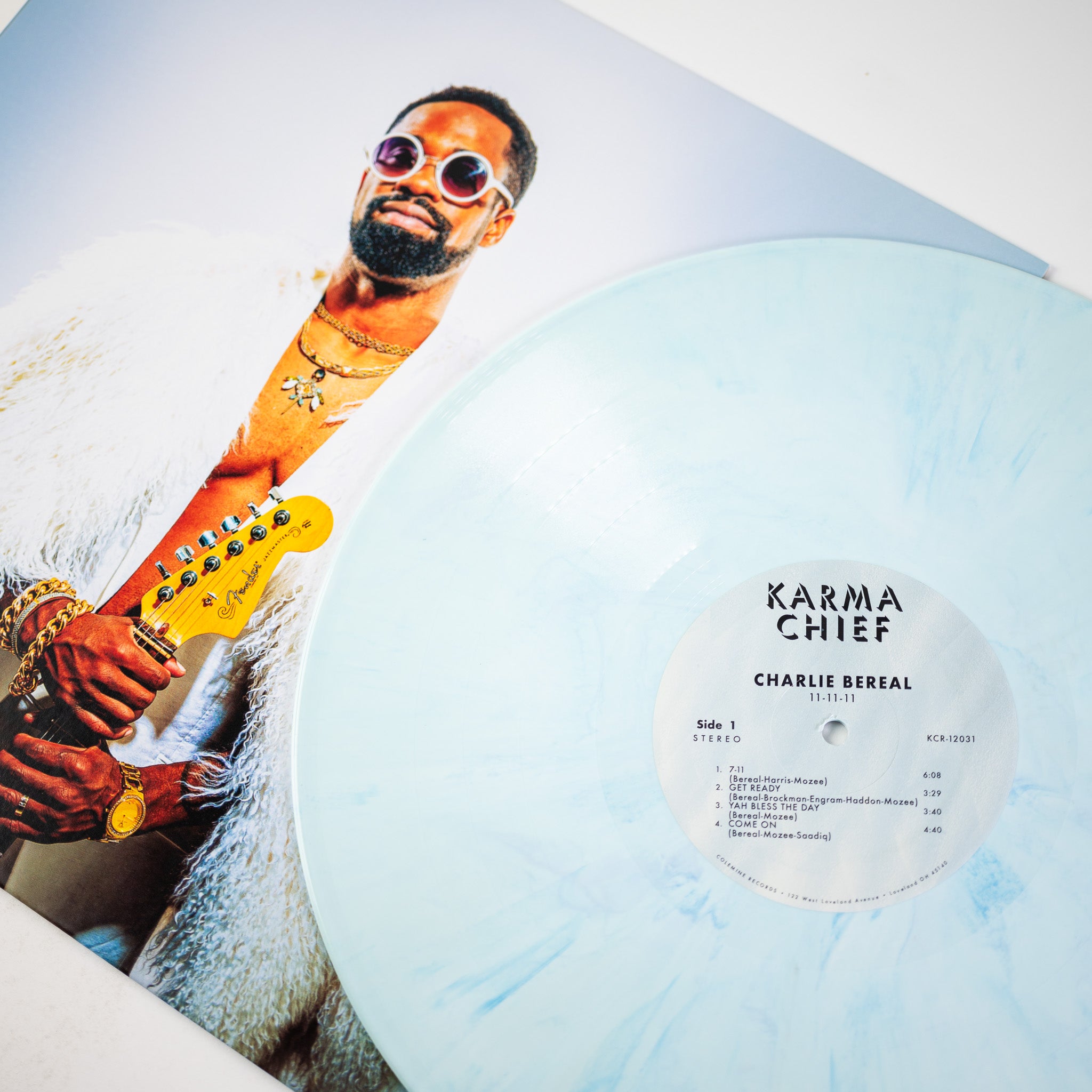 Charlie Bereal 11-11-11 vinyl LP powder blue soul