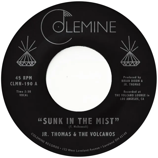 Jr. Thomas & The Volcanos Sunk In The Mist 7-inch oransje