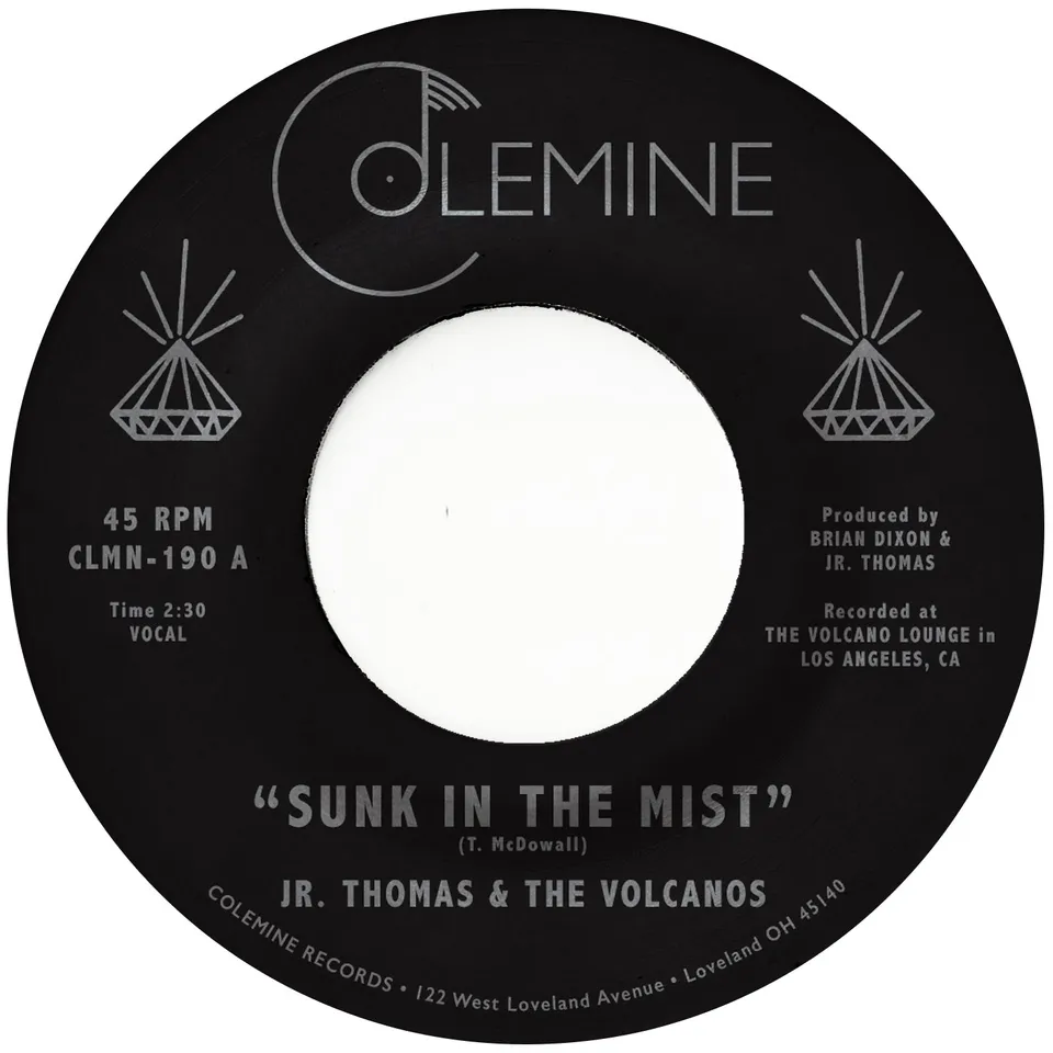 Jr. Thomas & The Volcanos Sunk In The Mist 7-inch oransje