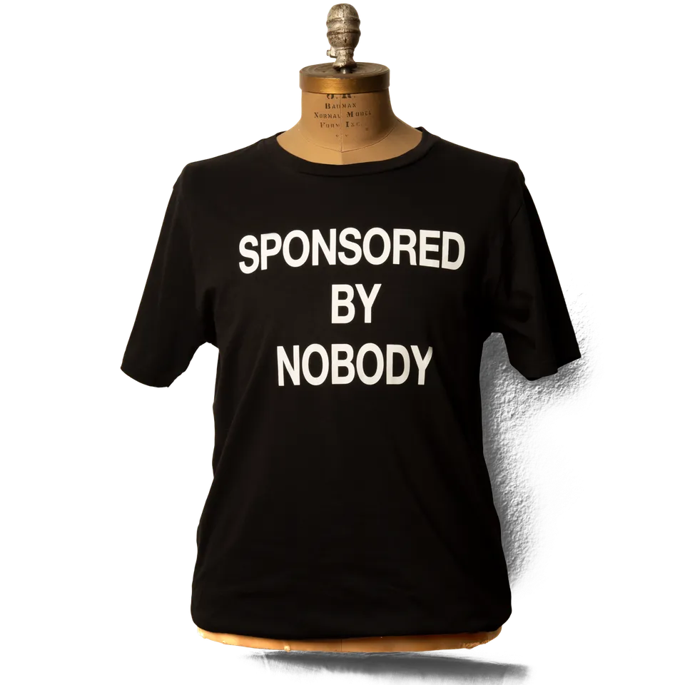 Neil Young Sponsored by Nobody T-skjorte svart