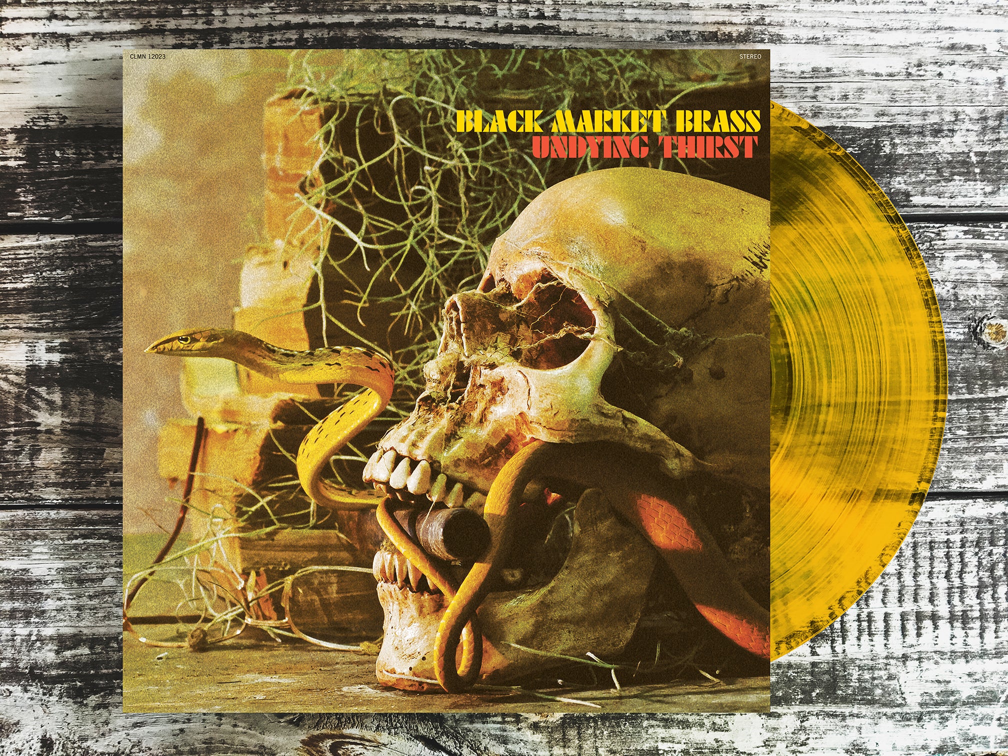 Black Market Brass Undying Thirst LP vinyl svart afrobeat