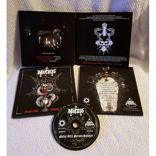 Insulters Metal Still Means Danger CD digipak blackthrash
