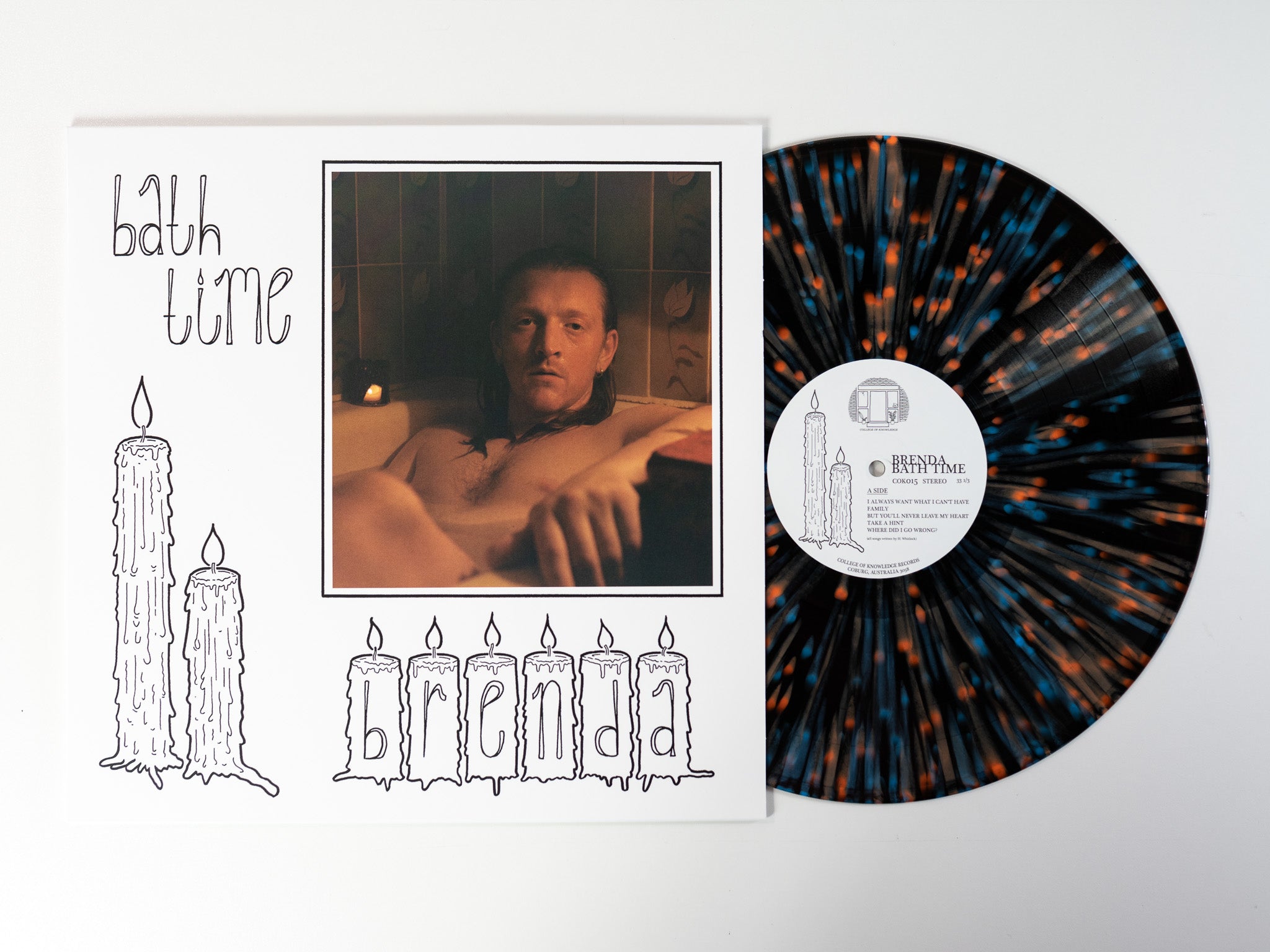 Brenda Bath Time LP svart vinyl soulballader