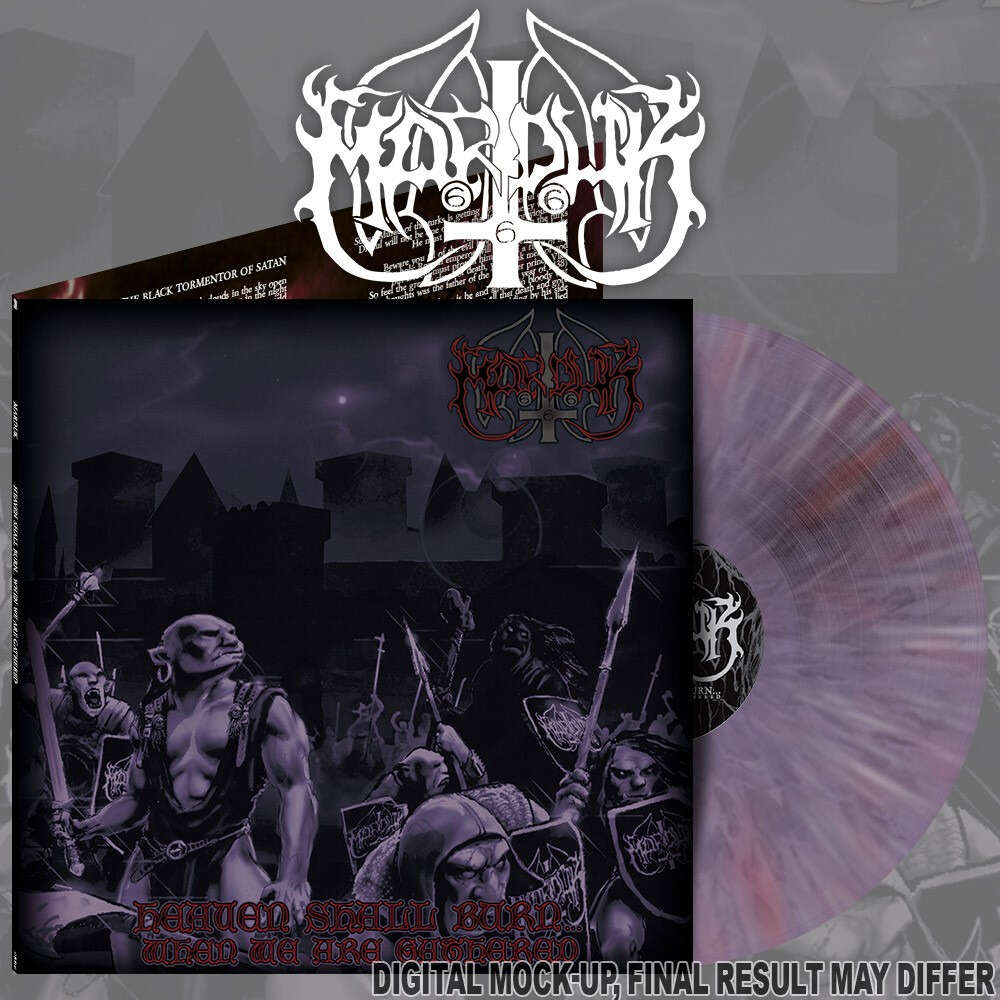 Marduk Heaven Shall Burn Gathered LP lavender vinyl