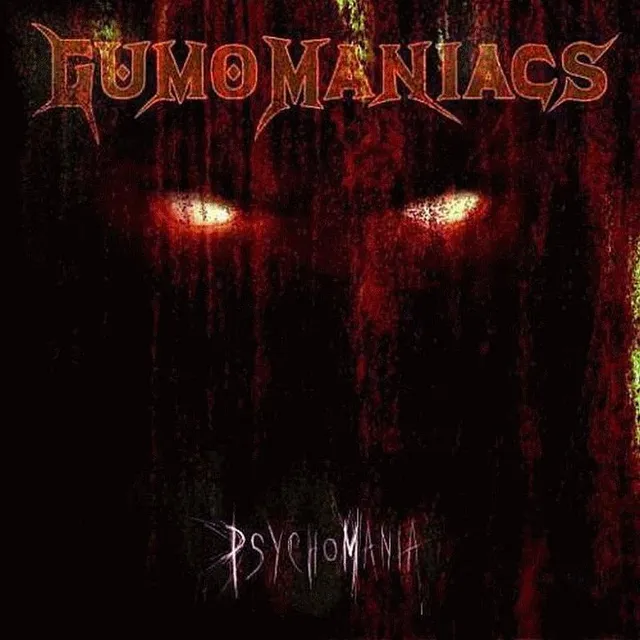 Gumomaniacs Psychomania LP grå blå marmorert
