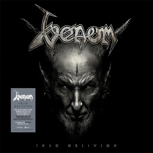 Venom Into Oblivion 2LP clear smoke vinyl