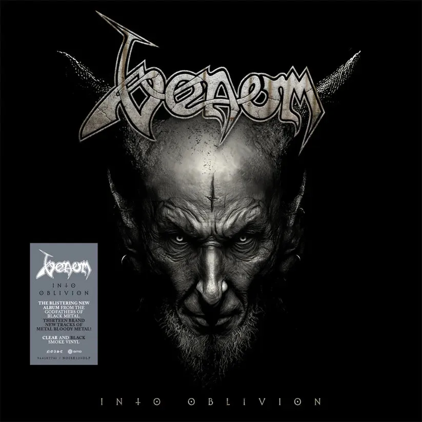 Venom Into Oblivion 2LP clear smoke vinyl