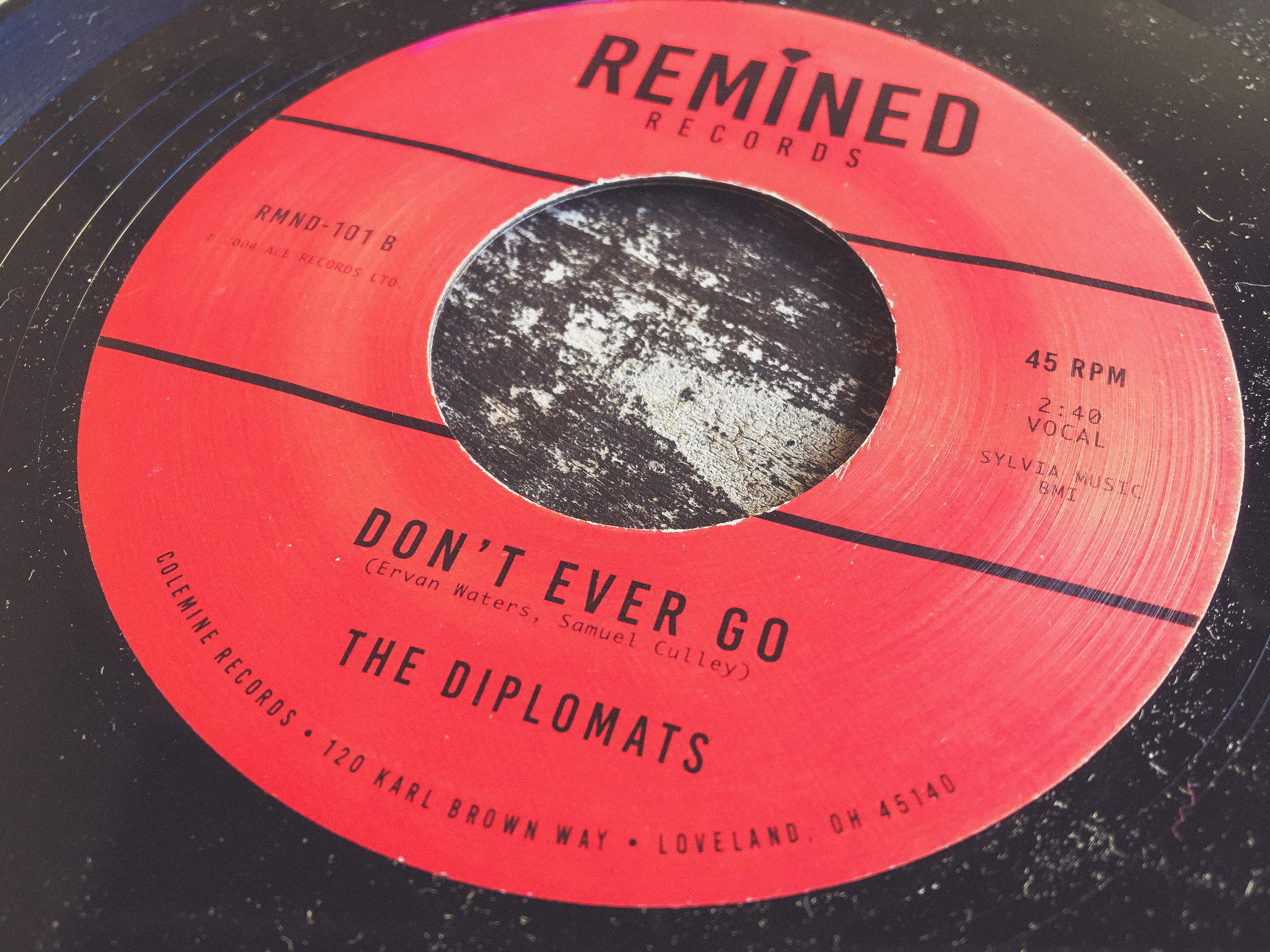 Diplomats Cards On The Table 7" vinylsingel soul