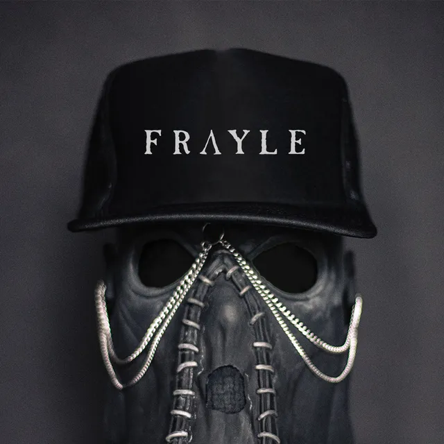 Frayle Logo Snapback caps svart med hvit logo