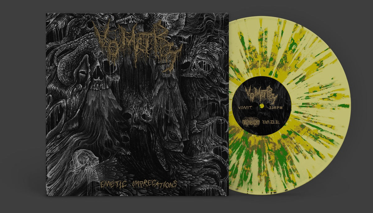Vomitrot Emetic Imprecations LP splatter-vinyl