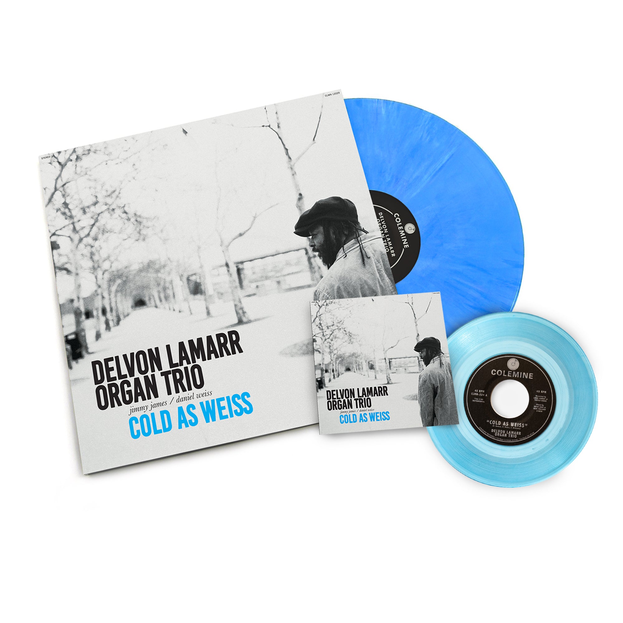Delvon Lamarr Organ Trio Cold As Weiss bundle blå LP