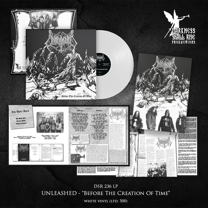 Unleashed Before The Creation Of Time LP hvit vinyl
