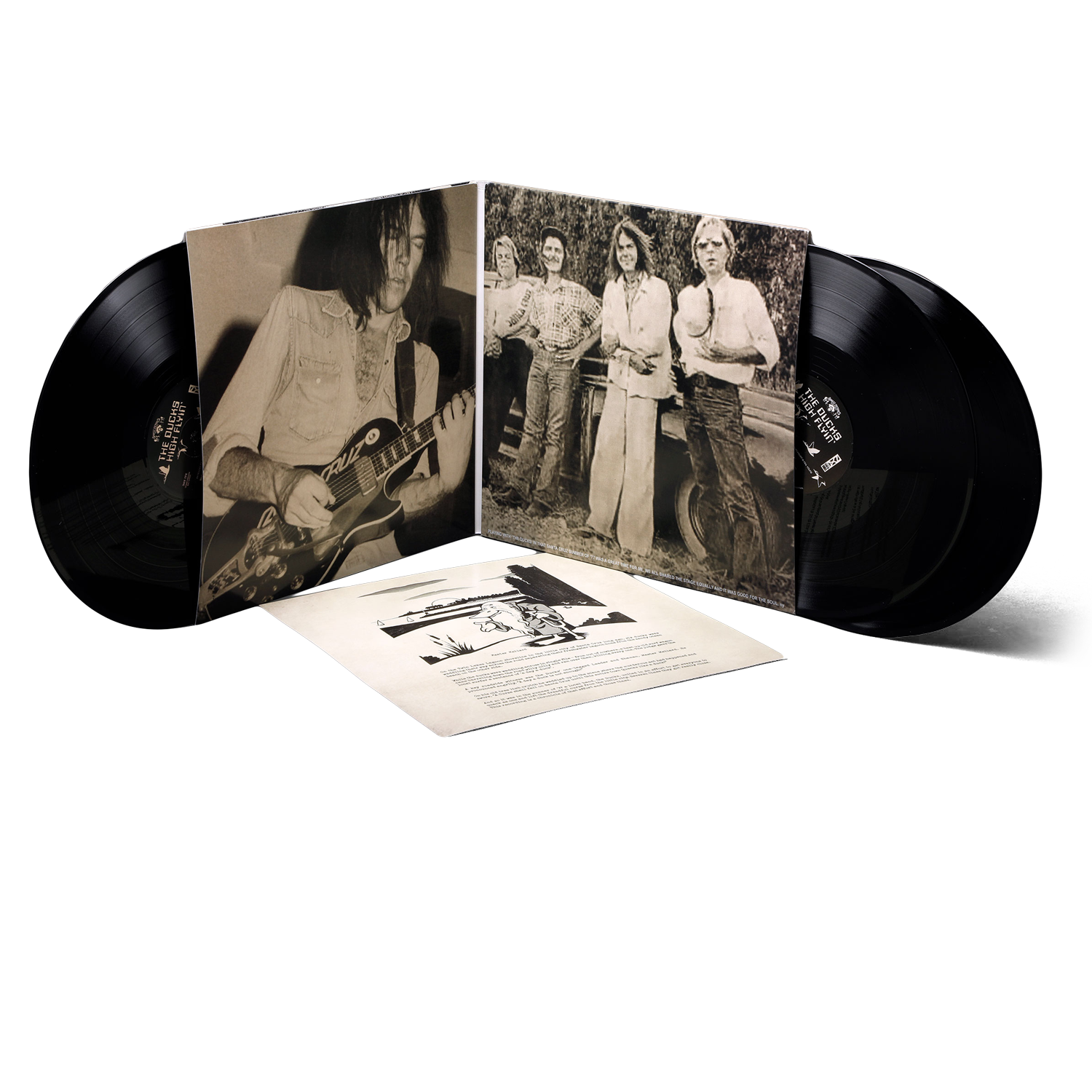 Neil Young The Ducks High Flyin 3LP liveboks