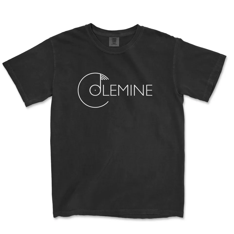 Colemine Logo t-skjorte svart bomull