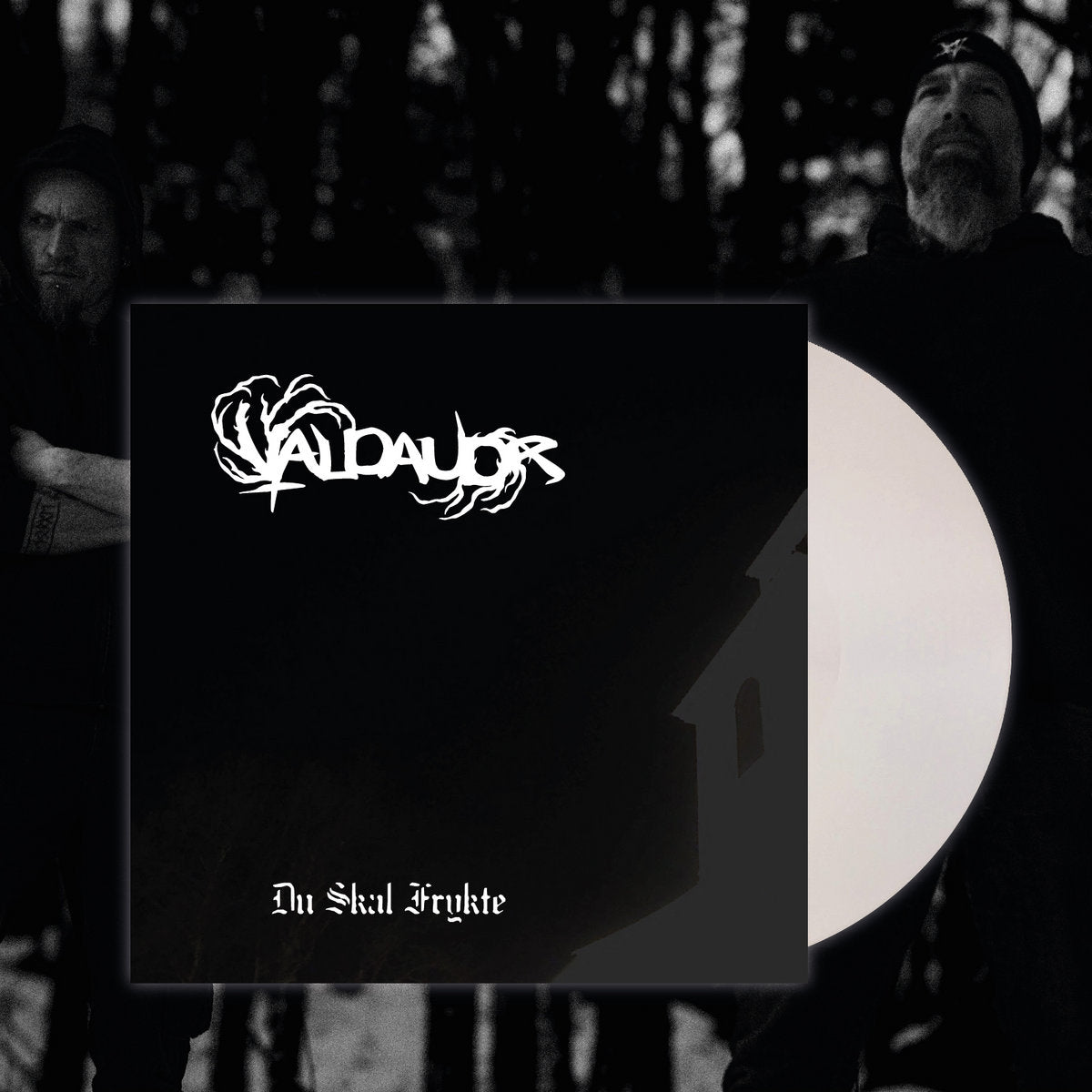 Valdaudr Du Skal Frykte LP hvit vinyl 250 ex
