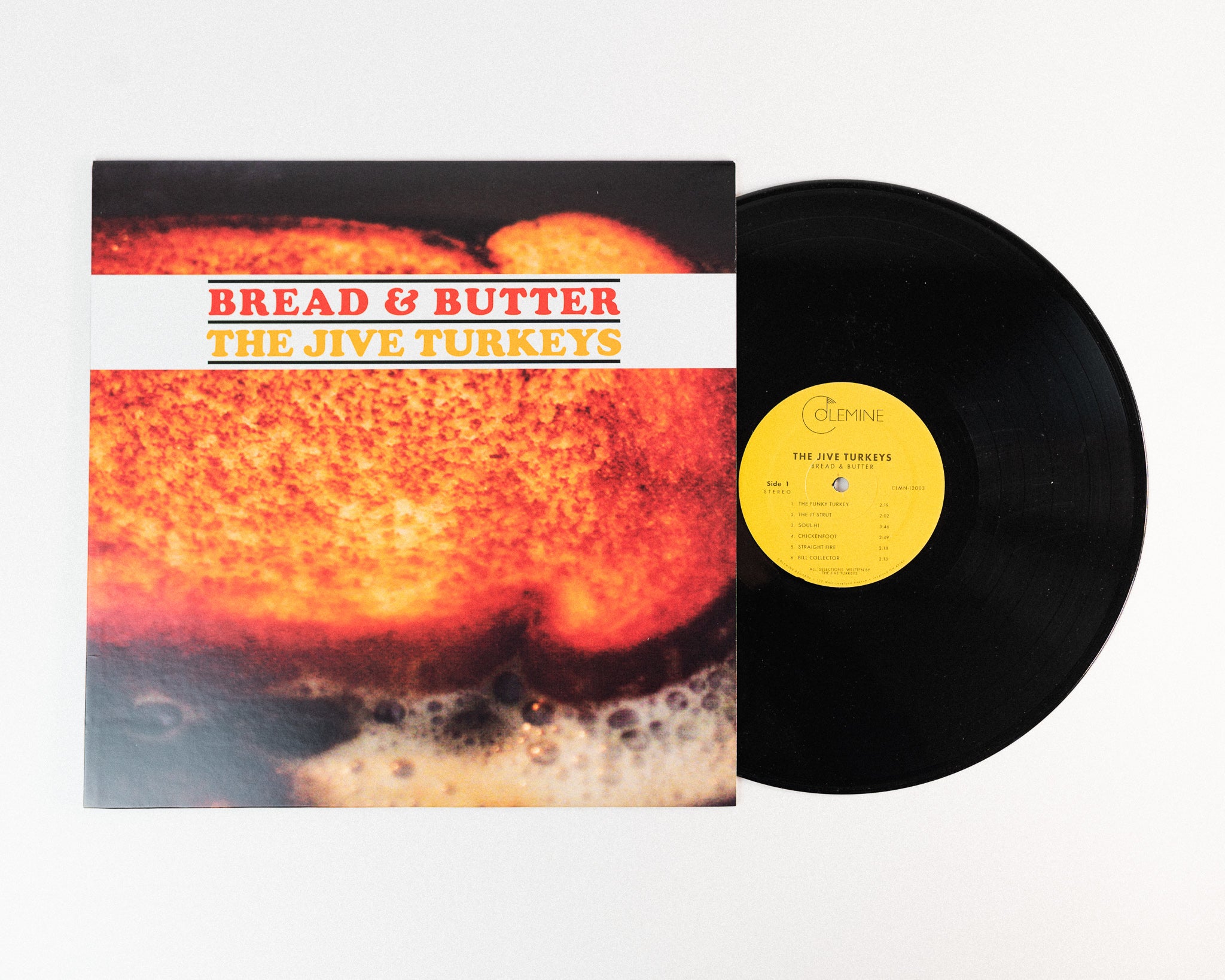 The Jive Turkeys Bread & Butter LP vinylplate funk brun