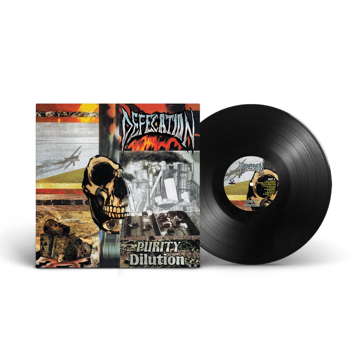 Defecation Purity Dilution LP svart vinyl grindcore