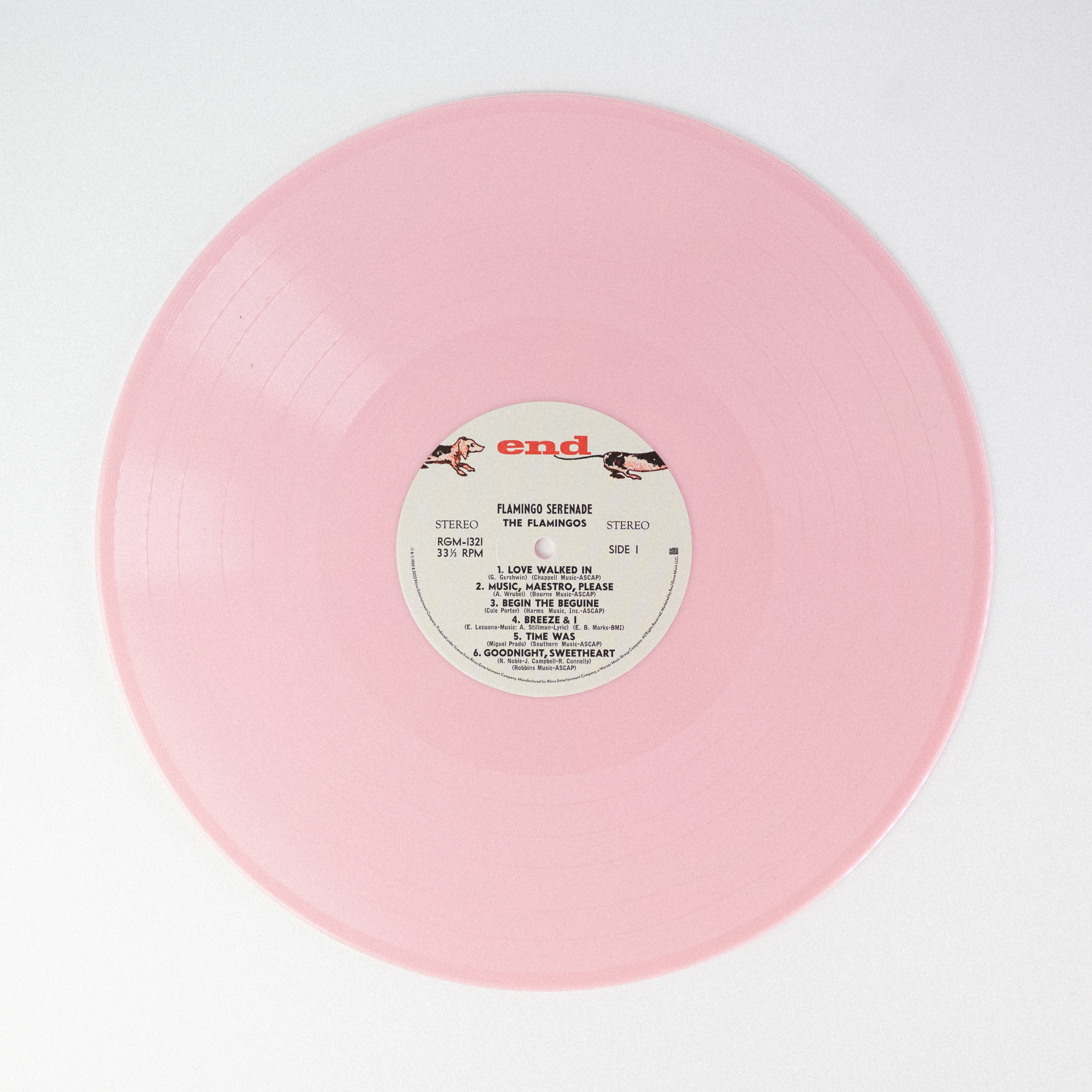 The Flamingos Flamingo Serenade vinyl LP rosa eksklusiv
