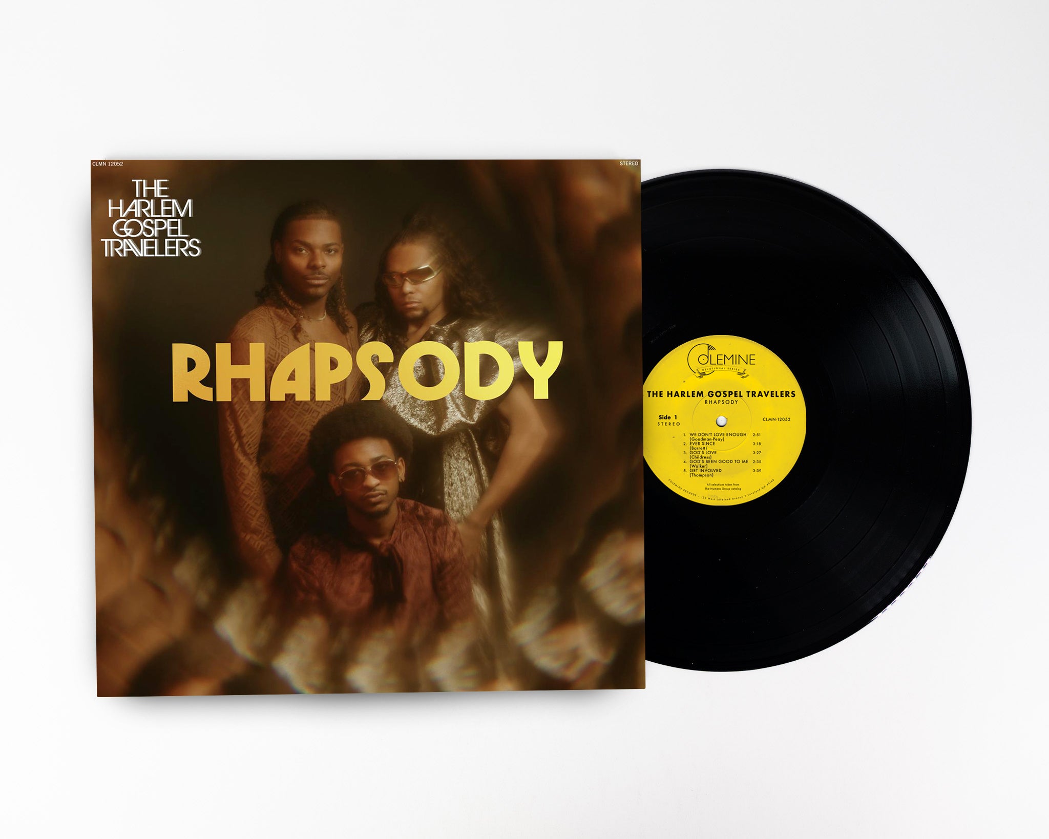 Harlem Gospel Travelers Rhapsody LP swirl vinyl