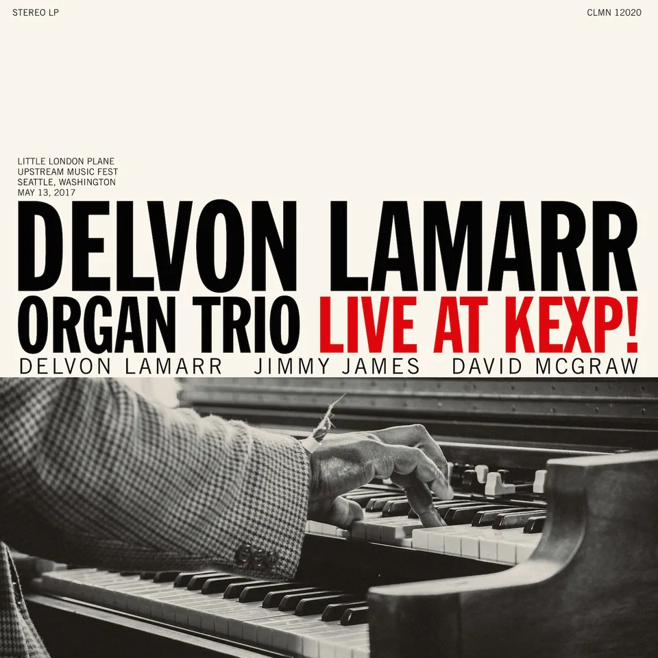 Delvon Lamarr Organ Trio Live At KEXP! LP vinylplate orange